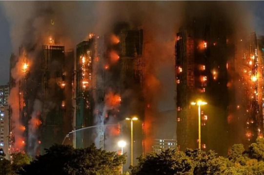 Dua Pekerja Migran Indonesia Tewas dalam Tragedi Kebakaran 7 Gedung Apartemen Hong Kong
